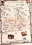 menus du restaurant : Rangoli page 06