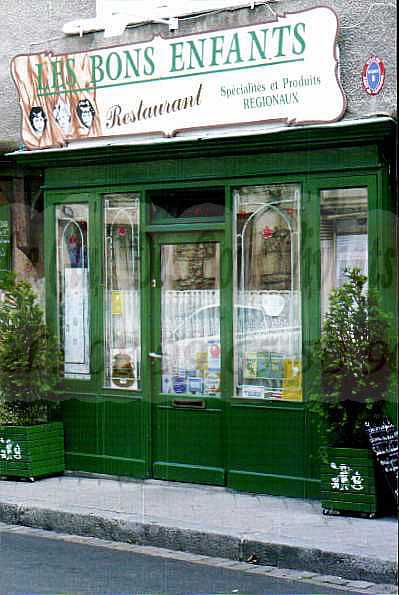 Restaurant Les Bons Enfants Carte Et Menus - 