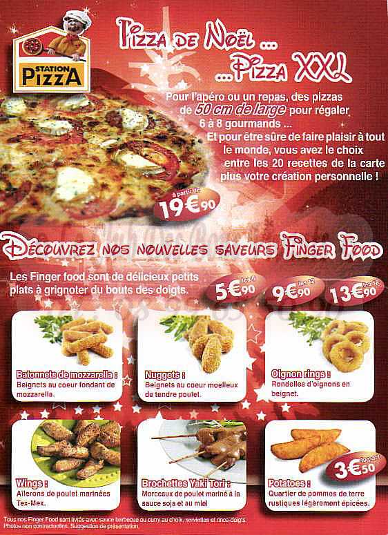 Station pizza deals